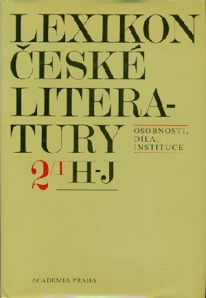 Lexikon české literatury 2-I, H-J - Forst Vladimír a kol.