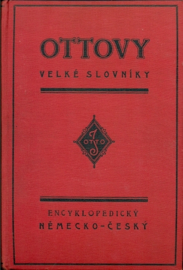 Encyklopedický německo - český slovník I - IV (A-E, F-L, M-R, S-Z) - Sterzinger J. V., dokončil Kamil Kabeš