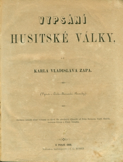 Vypsání husitské války - Zap Karel Vladislav