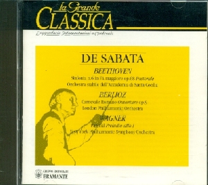 Beethoven-Pastorale, Berlioz-Il Carnevale Romano, Wagner-Parsifal - Victor De Sabata